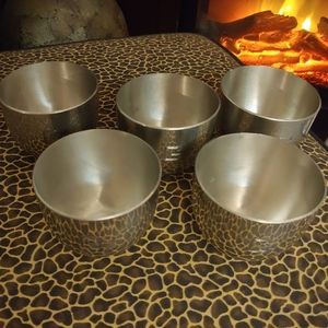 Jefferson Cup Stieff Pewter P50 Cups ATC Set Of 4 Vintage
